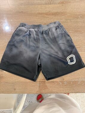 Kids Black Ombre Athletic Shorts